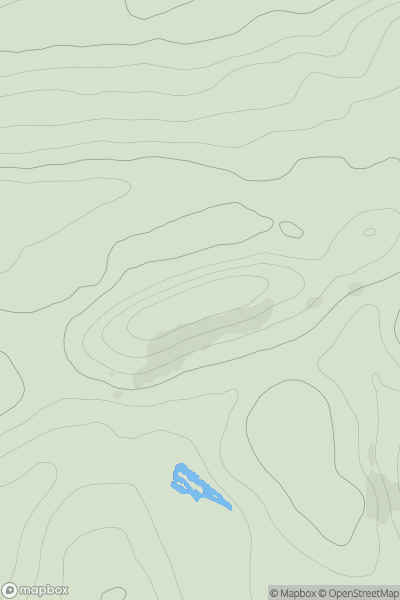 Thumbnail image for Black Craig [Central Scotland from Dumbarton to Montrose] showing contour plot for surrounding peak